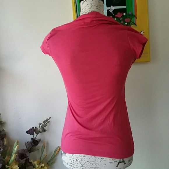 Phopsody  pink juniors S/P shirt - Picture 3 of 4